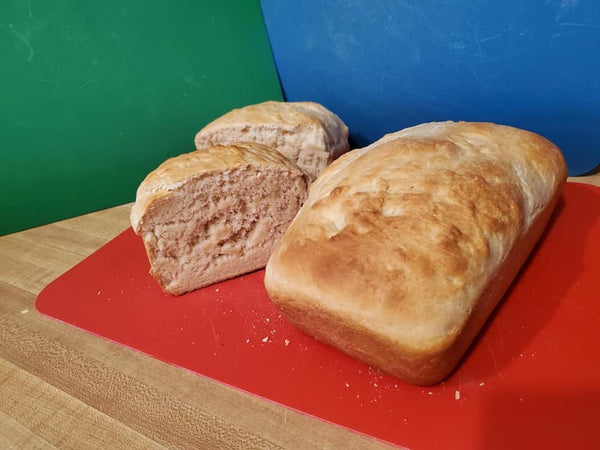 Homemade White Bread 2 Loafs